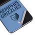 NBA Memphis Grizzlies Standard - Light Blue Galaxy Z Flip5 5G Skin