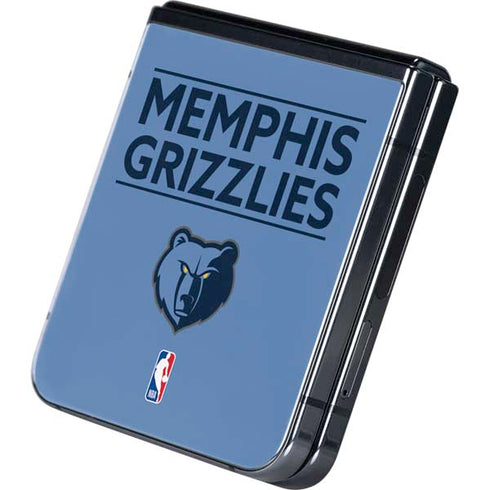 NBA Memphis Grizzlies Standard - Light Blue Galaxy Z Flip5 5G Skin