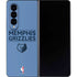 NBA Memphis Grizzlies Standard - Light Blue Galaxy Z Fold4 5G Skin