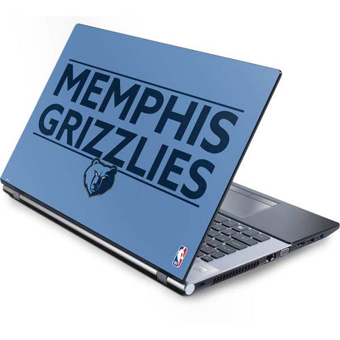 NBA Memphis Grizzlies Standard - Light Blue Generic Laptop Skin