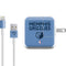NBA Memphis Grizzlies Standard - Light Blue iPad Charger (10W USB) Skin