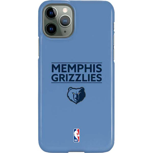 NBA Memphis Grizzlies Standard - Light Blue iPhone 11 Pro Lite Case