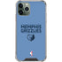 NBA Memphis Grizzlies Standard - Light Blue iPhone 11 Pro Max Clear Case