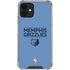 NBA Memphis Grizzlies Standard - Light Blue iPhone 12 Mini Clear Case