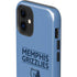 NBA Memphis Grizzlies Standard - Light Blue iPhone 12 Mini Impact Case