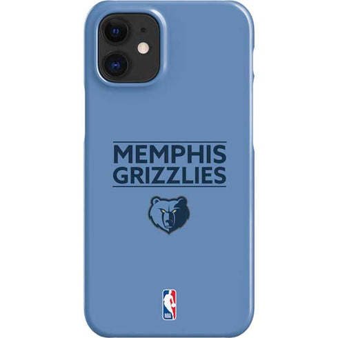 NBA Memphis Grizzlies Standard - Light Blue iPhone 12 Mini Lite Case