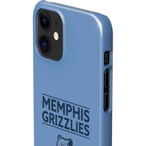 NBA Memphis Grizzlies Standard - Light Blue iPhone 12 Mini Lite Case