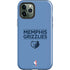 NBA Memphis Grizzlies Standard - Light Blue iPhone 12 Pro Impact Case