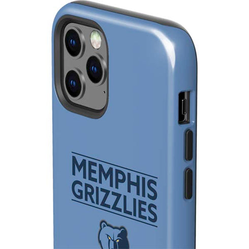 NBA Memphis Grizzlies Standard - Light Blue iPhone 12 Pro Impact Case