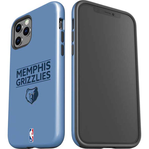 NBA Memphis Grizzlies Standard - Light Blue iPhone 12 Pro Impact Case