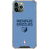 NBA Memphis Grizzlies Standard - Light Blue iPhone 12 Pro Max Clear Case