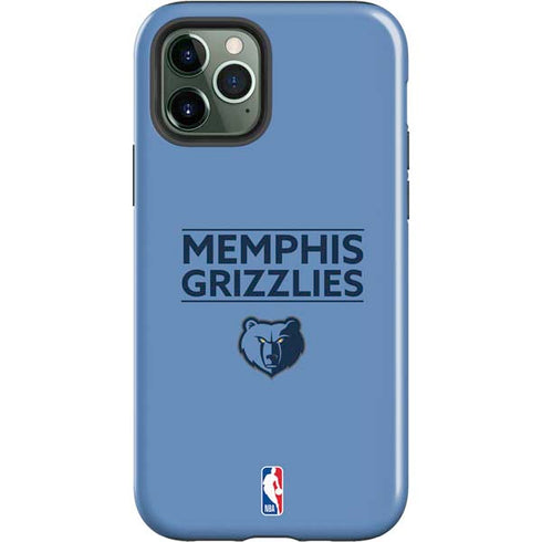NBA Memphis Grizzlies Standard - Light Blue iPhone 12 Pro Max Impact Case