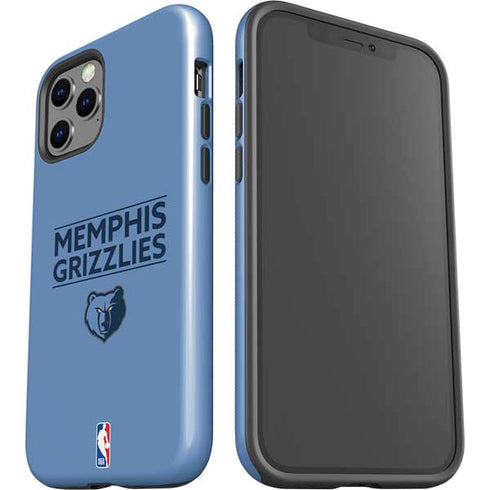 NBA Memphis Grizzlies Standard - Light Blue iPhone 12 Pro Max Impact Case