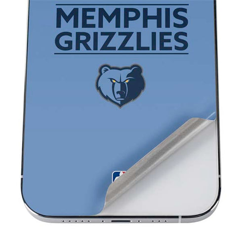 NBA Memphis Grizzlies Standard - Light Blue iPhone 12 Pro Max Skin