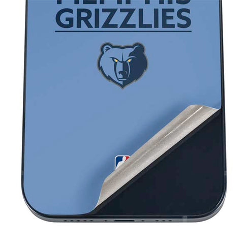 NBA Memphis Grizzlies Standard - Light Blue iPhone 12 Skin