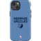 NBA Memphis Grizzlies Standard - Light Blue iPhone 14 Impact Case