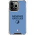NBA Memphis Grizzlies Standard - Light Blue iPhone 15 Pro Clear Case