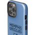 NBA Memphis Grizzlies Standard - Light Blue iPhone 15 Pro Max Impact Case