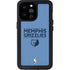 NBA Memphis Grizzlies Standard - Light Blue iPhone 14 Pro Max Waterproof Case