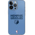 NBA Memphis Grizzlies Standard - Light Blue iPhone 14 Pro Skin