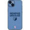 NBA Memphis Grizzlies Standard - Light Blue iPhone 14 Skin