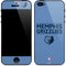NBA Memphis Grizzlies Standard - Light Blue iPhone 5/5s/5SE Skin