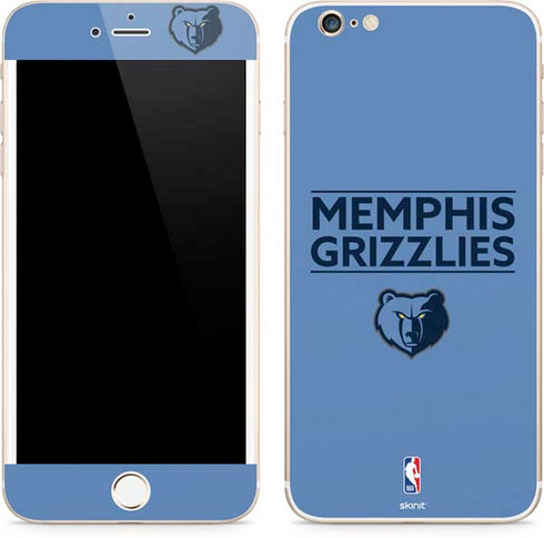 NBA Memphis Grizzlies Standard - Light Blue iPhone 6/6s Plus Skin