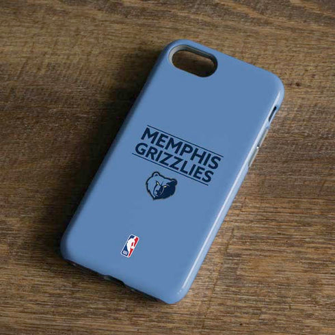 NBA Memphis Grizzlies Standard - Light Blue iPhone 7 Pro Case