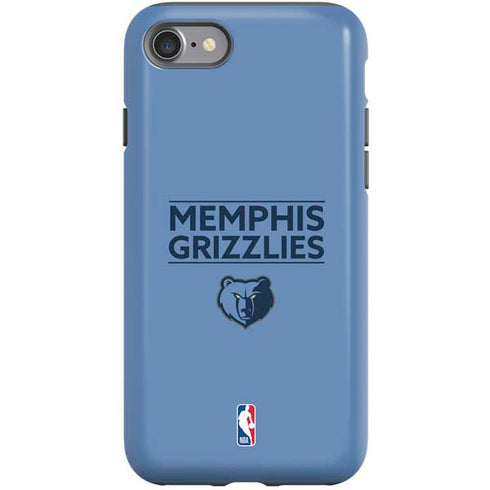 NBA Memphis Grizzlies Standard - Light Blue iPhone SE (2nd & 3rd Gen) Pro Case