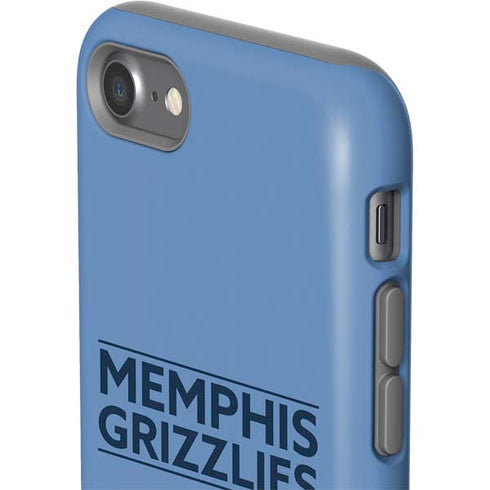 NBA Memphis Grizzlies Standard - Light Blue iPhone SE (2nd & 3rd Gen) Pro Case