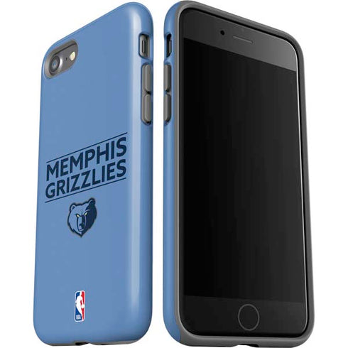 NBA Memphis Grizzlies Standard - Light Blue iPhone SE (2nd & 3rd Gen) Pro Case