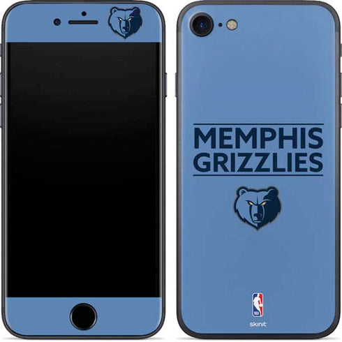 NBA Memphis Grizzlies Standard - Light Blue iPhone SE (2nd & 3rd Gen) Skin