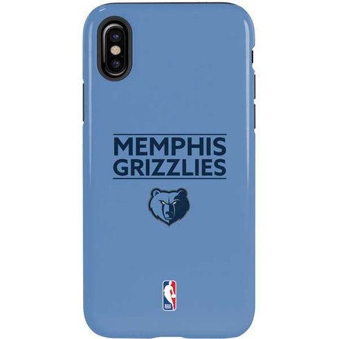 NBA Memphis Grizzlies Standard - Light Blue iPhone X Pro Case