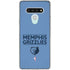 NBA Memphis Grizzlies Standard - Light Blue LG Stylo 6 Clear Case