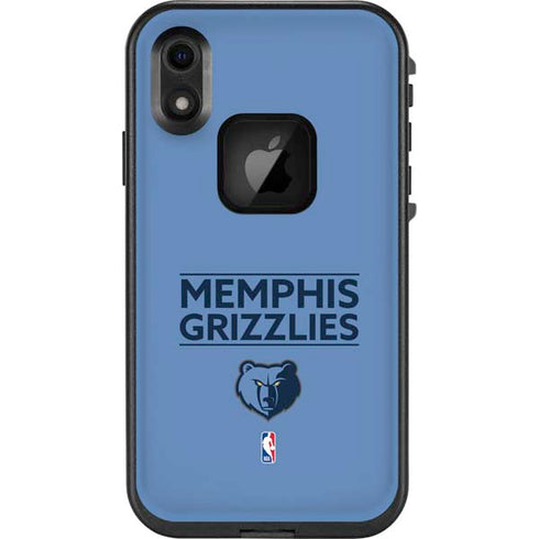 NBA Memphis Grizzlies Standard - Light Blue LifeProof Fre iPhone Skin