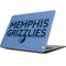 NBA Memphis Grizzlies Standard - Light Blue Apple MacBook Skin
