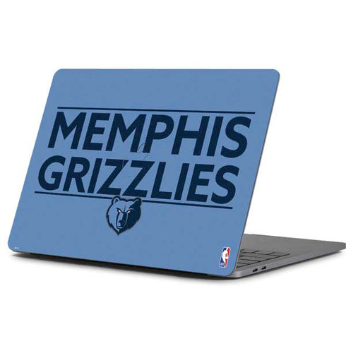 NBA Memphis Grizzlies Standard - Light Blue Apple MacBook Pro 13-inch Skin