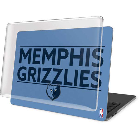 NBA Memphis Grizzlies Standard - Light Blue MacBook Pro 15in (2016-19) Case plus Skin