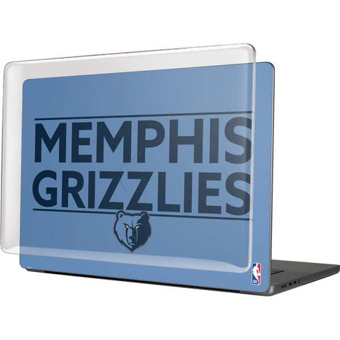 NBA Memphis Grizzlies Standard - Light Blue MacBook Pro 16in (2021-25) Case plus Skin