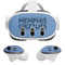 NBA Memphis Grizzlies Standard - Light Blue Meta Quest 3 Skin