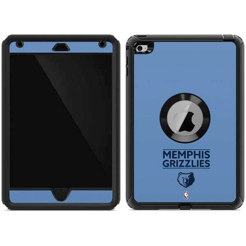 NBA Memphis Grizzlies Standard - Light Blue Otterbox Defender iPad Skin