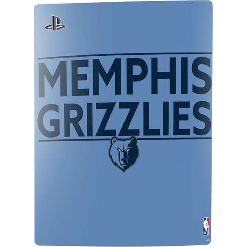 NBA Memphis Grizzlies Standard - Light Blue PS5 Bundle Skin