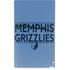 NBA Memphis Grizzlies Standard - Light Blue PS5 Slim Digital Edition Console Skin