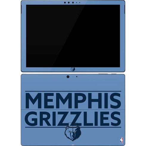 NBA Memphis Grizzlies Standard - Light Blue Surface Pro 7 Skin