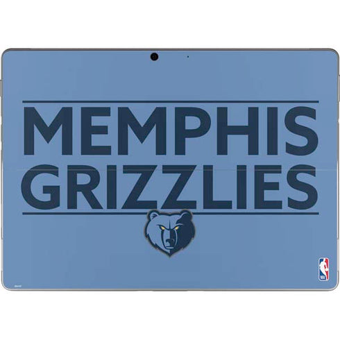 NBA Memphis Grizzlies Standard - Light Blue Surface Pro 8 Skin