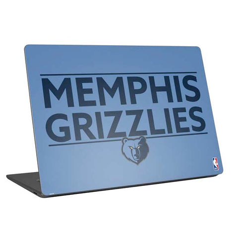 NBA Memphis Grizzlies Standard - Light Blue Universal Laptop 16in (13 x 9.4in) Skin