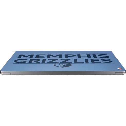 NBA Memphis Grizzlies Standard - Light Blue Universal Laptop 16in (13 x 9.4in) Skin