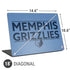 NBA Memphis Grizzlies Standard - Light Blue Universal Laptop 18in (14.6 x 10.6in) Skin
