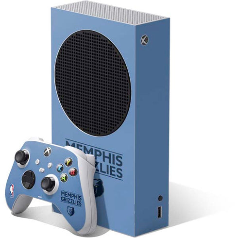 NBA Memphis Grizzlies Standard - Light Blue Xbox Series S Skins