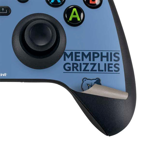 NBA Memphis Grizzlies Standard - Light Blue Xbox Series X Controller Skin